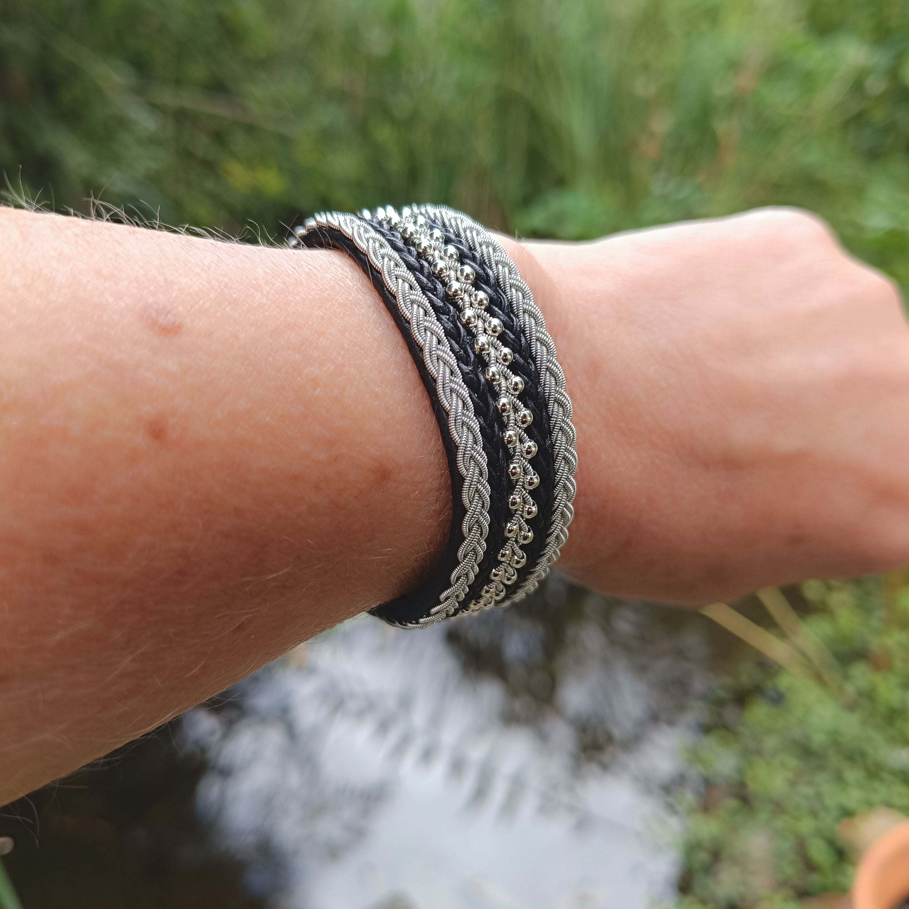 Bracelet Sami "Thea" en noir