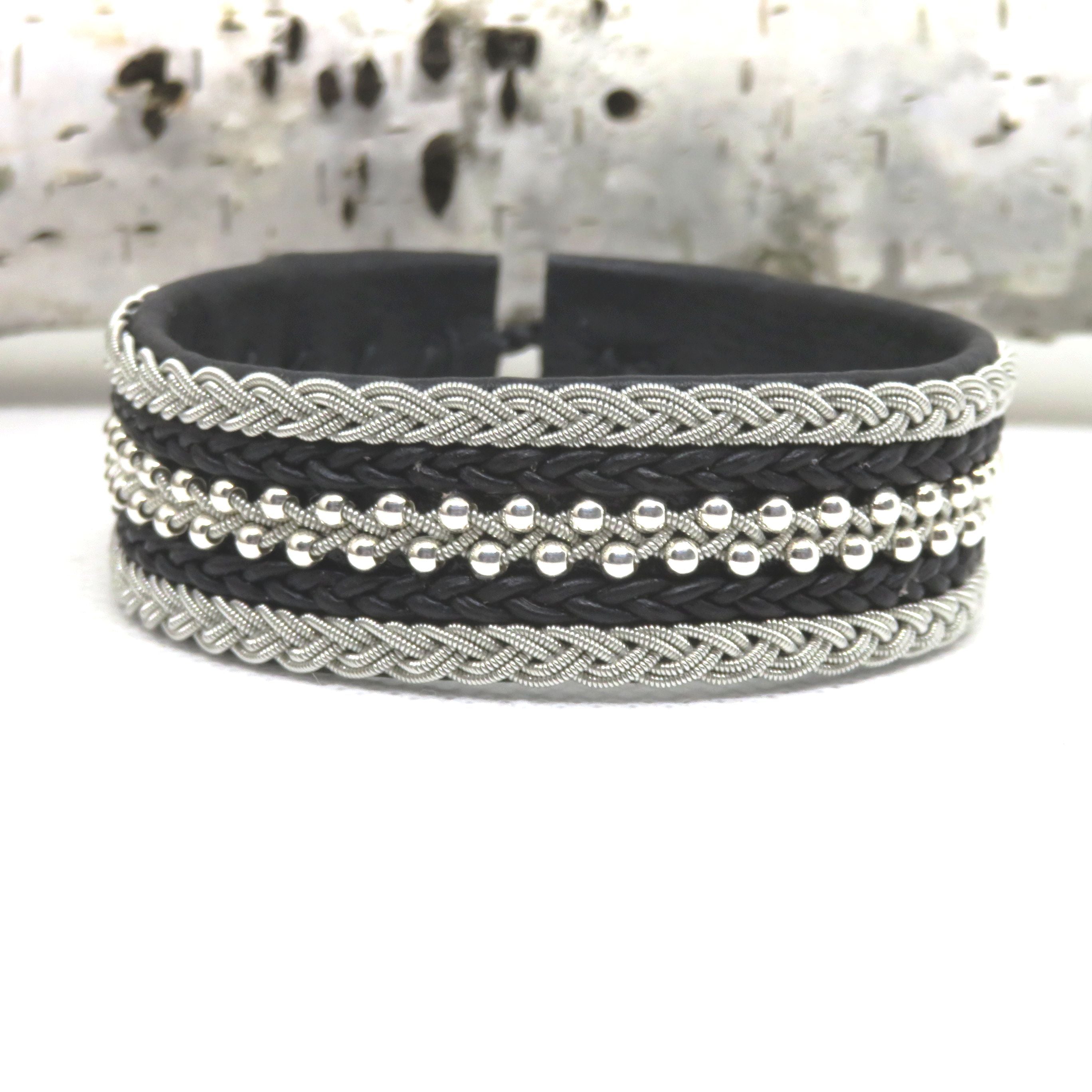 Bracelet Sami "Thea" en noir
