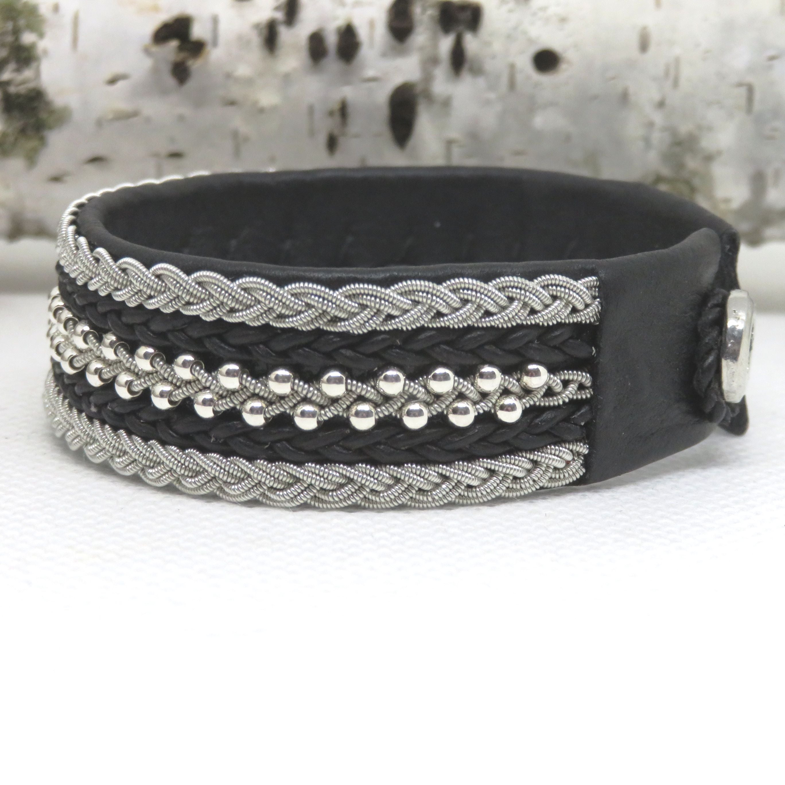 Bracelet Sami "Thea" en noir