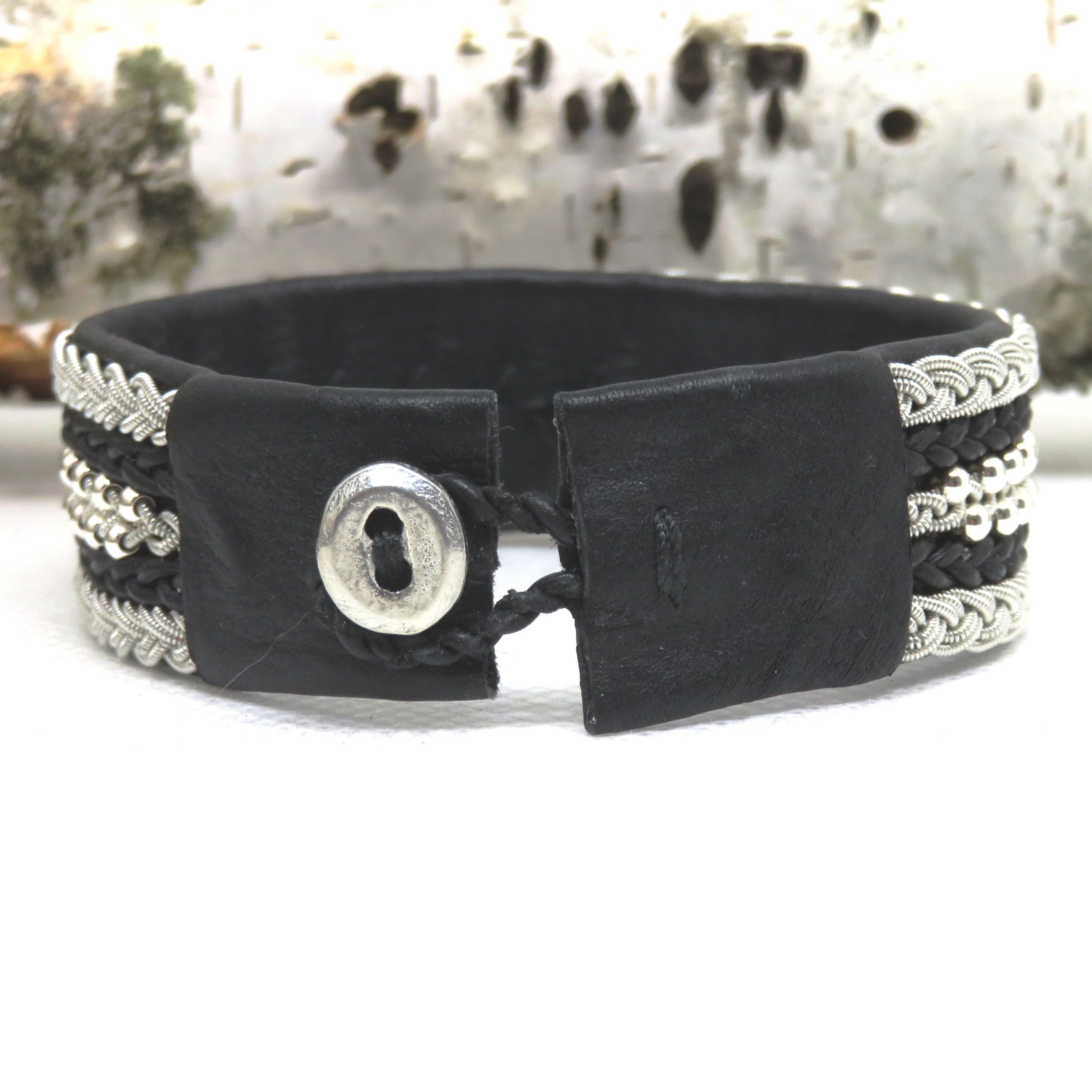 Bracelet Sami "Thea" en noir