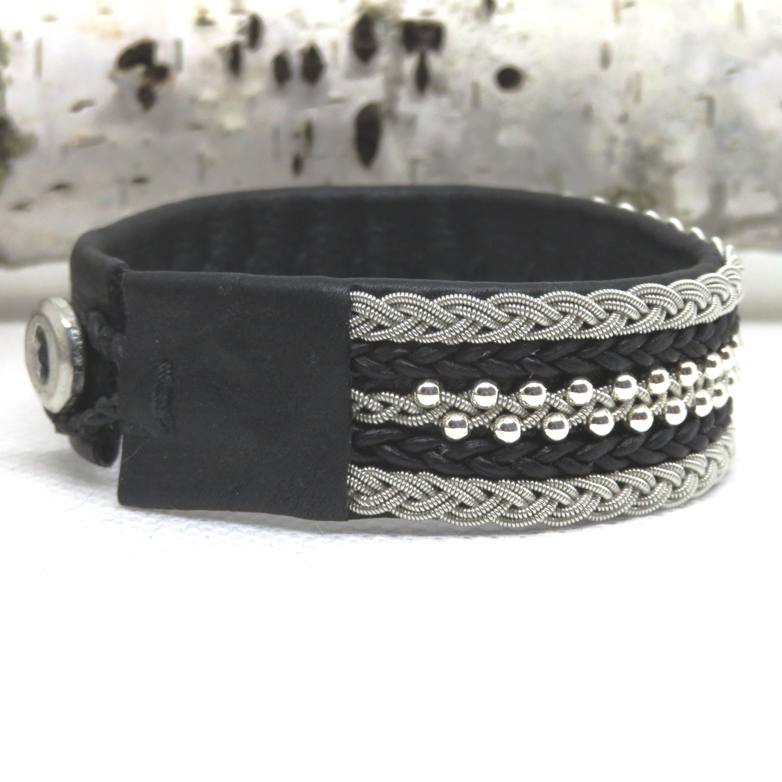 Bracelet Sami "Thea" en noir