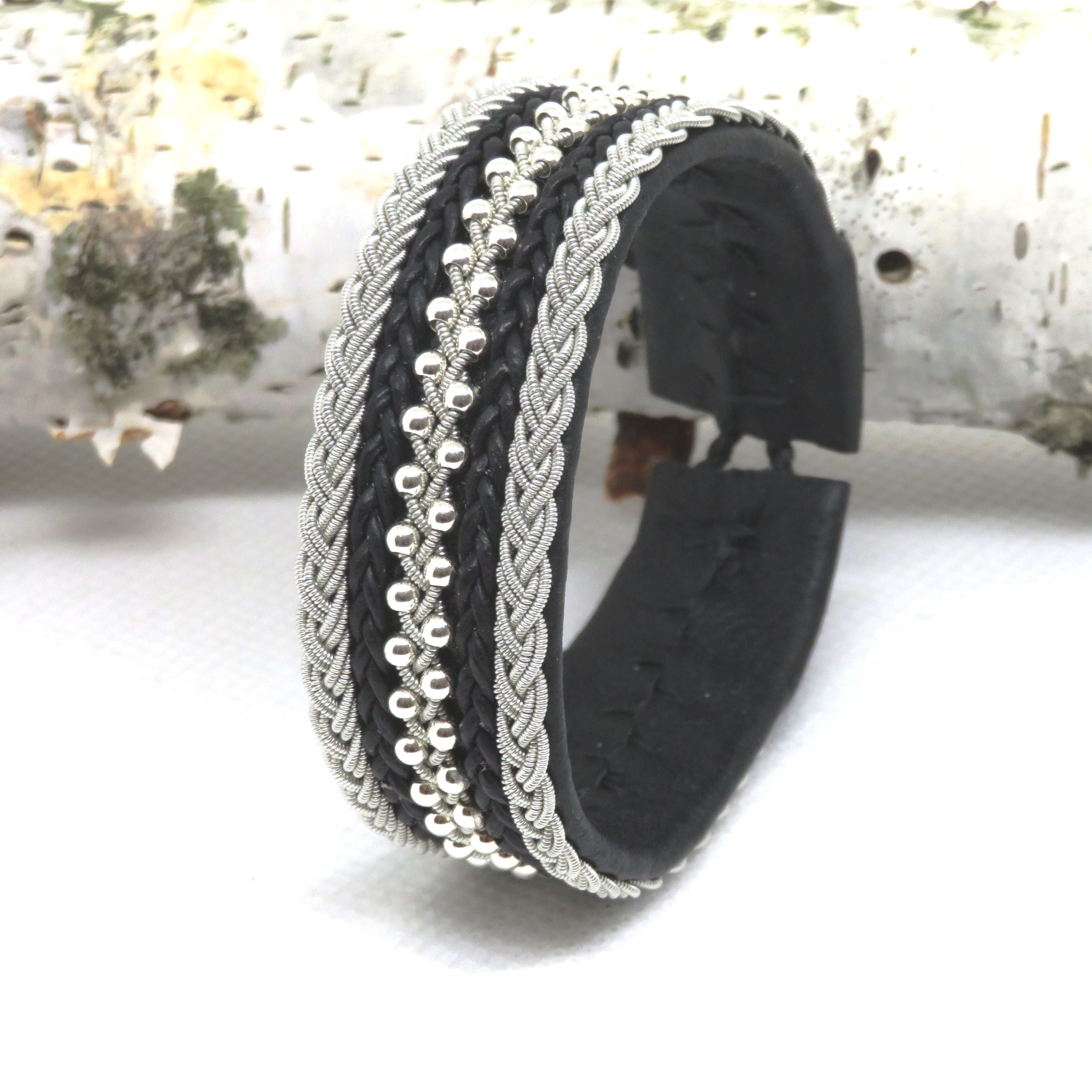 Bracelet Sami "Thea" en noir